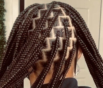 Anti-bacterial, itch-free braiding hair