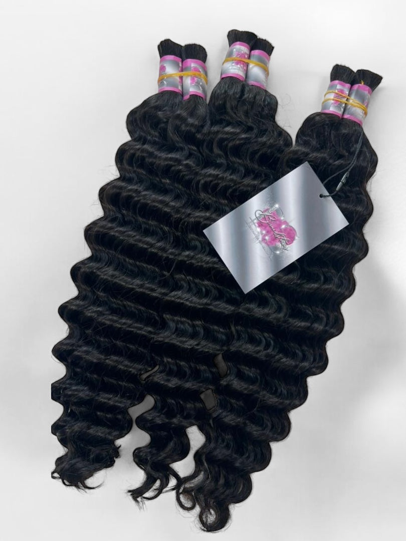 100% deep waves Human Hair Bulk